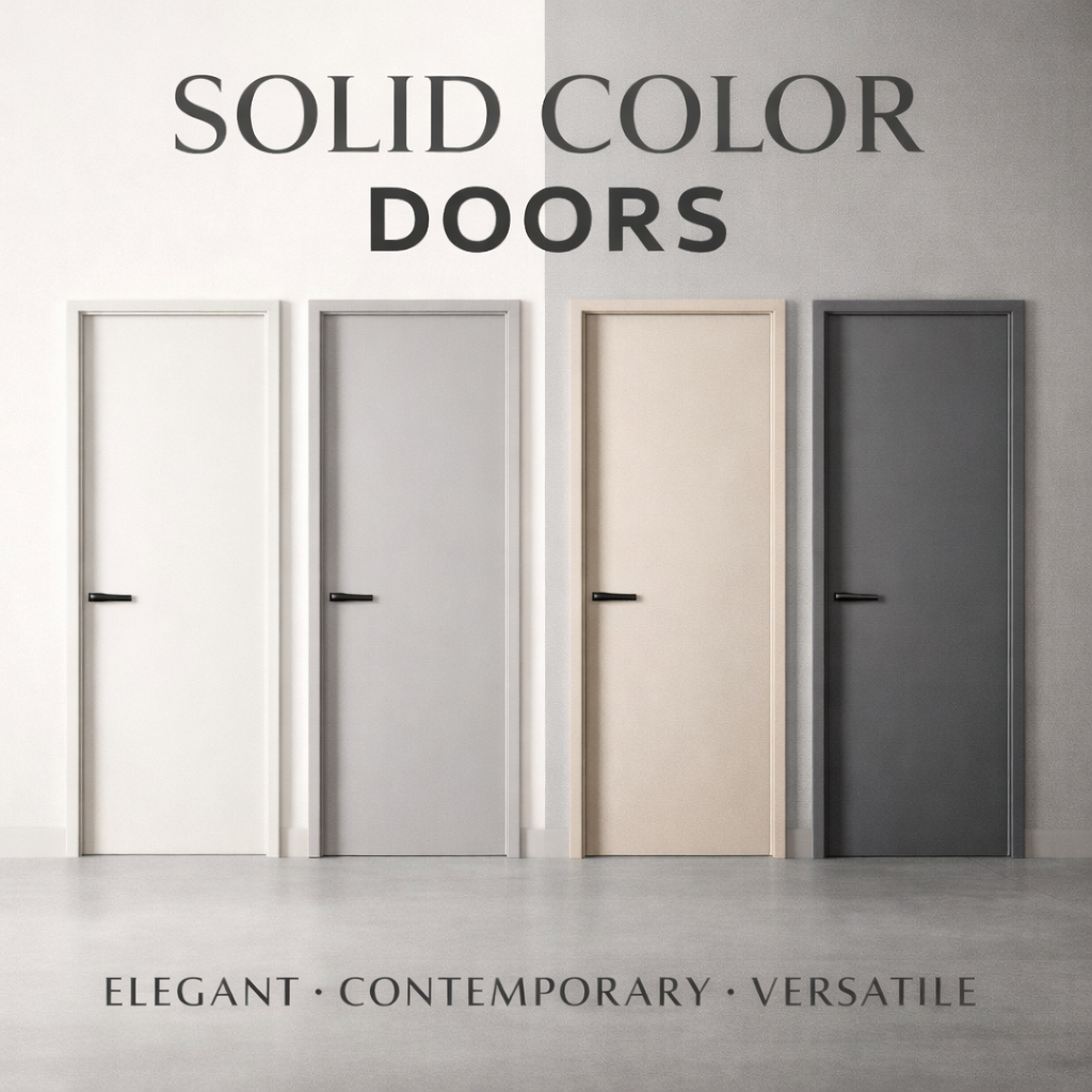 SOLID COLOR DOORS